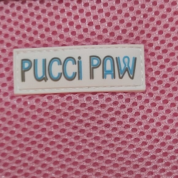 Pucci Paw XL Pink Padded Mesh Dog Harness: Comfortable And Secure - Picture 7 of 8